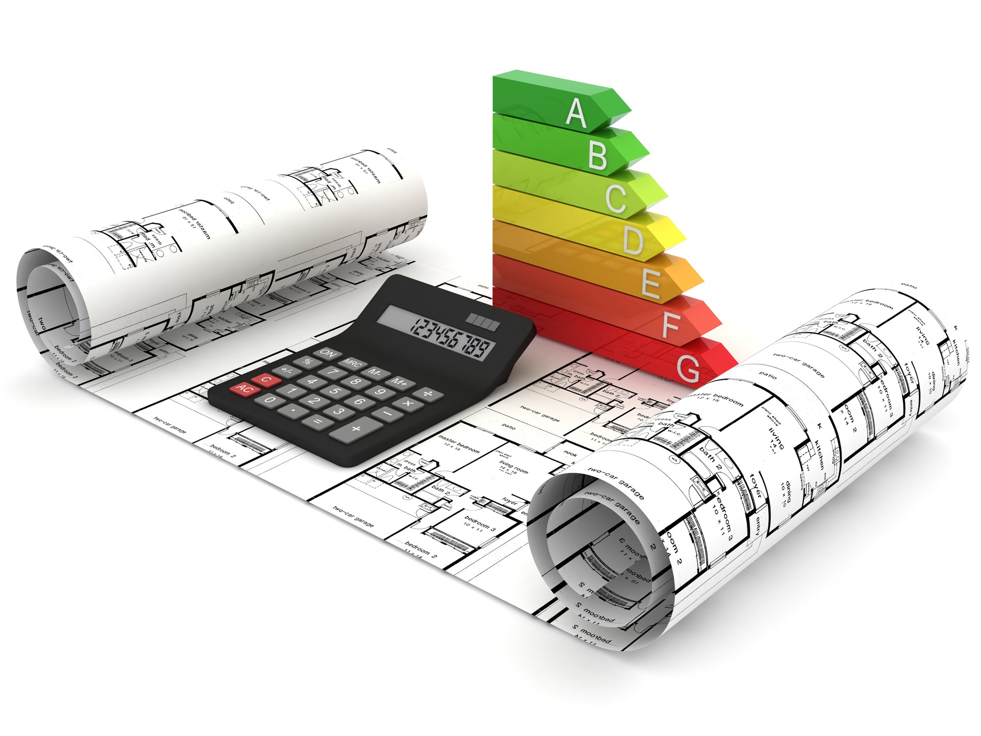 Energy efficiency solar panel house rating calculator